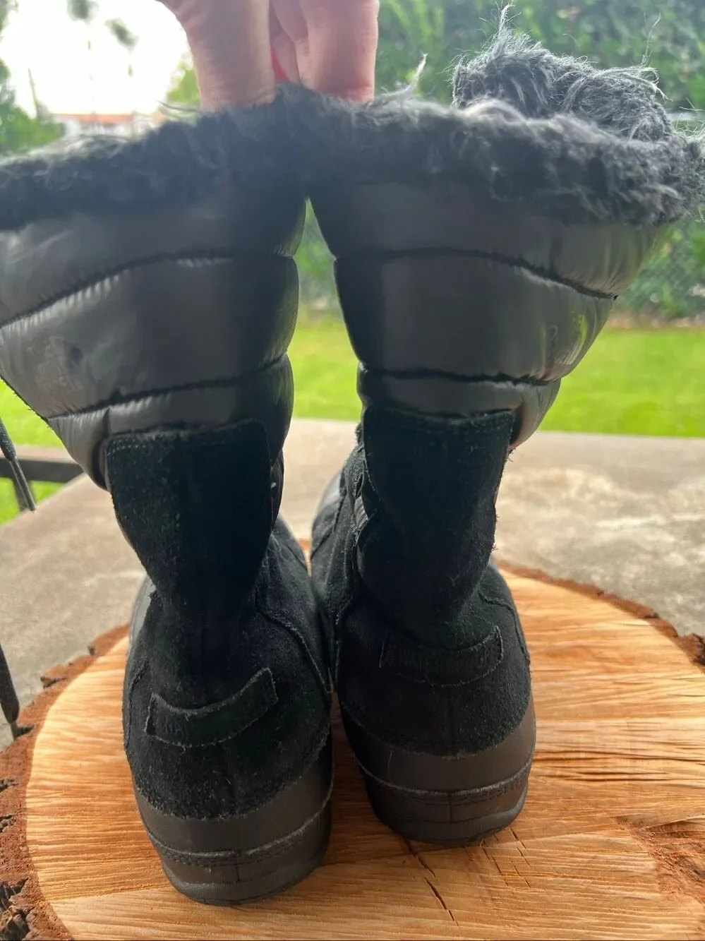 THE NORTH FACE NUPTSE PURNA BOOT Black WOMEN'S Size 6.5